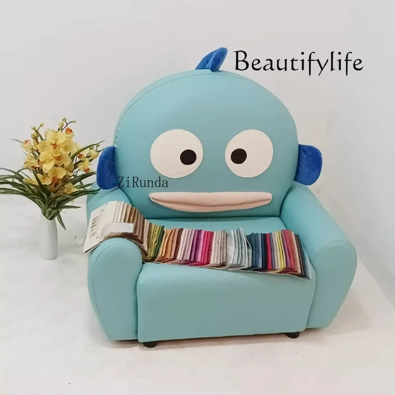 Ugly fish sofa cute creative leather art princess bedroom reading room seat children cartoon soft stool
Ugly fish sofa cute creative leather art princess bedroom reading room seat children cartoon soft stool