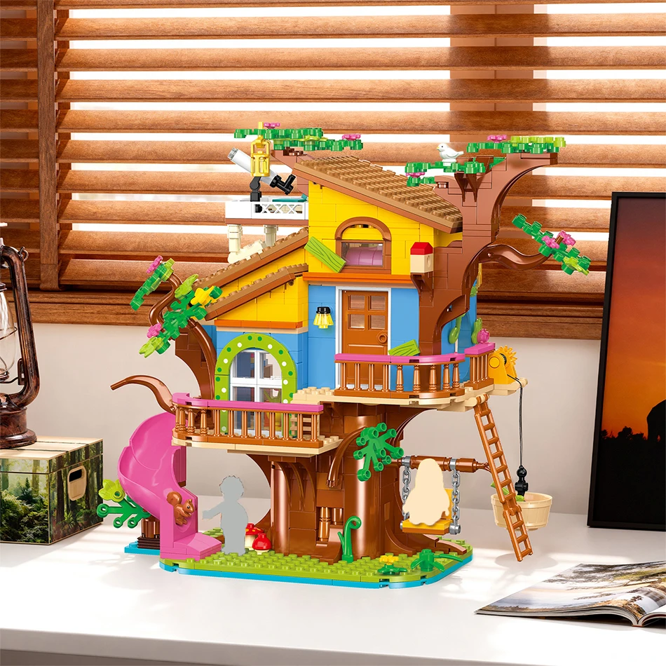 Urban Town Tree House Castle Villa Building Blocks Garden Street Scene DIY Bricks Model SEMT Toys For Kids Girls Boys Gifts
Urban Town Tree House Castle Villa Building Blocks Garden Street Scene DIY Bricks Model SEMT Toys For Kids Girls Boys Gifts