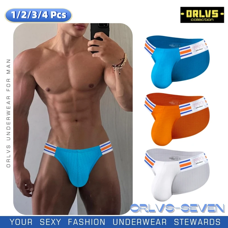 1/2/3/4 PCS Mens Brief Underwears Breathable Big V High Fork Triangle Pants Design Striped Elastic Band For Men Underpants
1/2/3/4 PCS Mens Brief Underwears Breathable Big V High Fork Triangle Pants Design Striped Elastic Band For Men Underpants