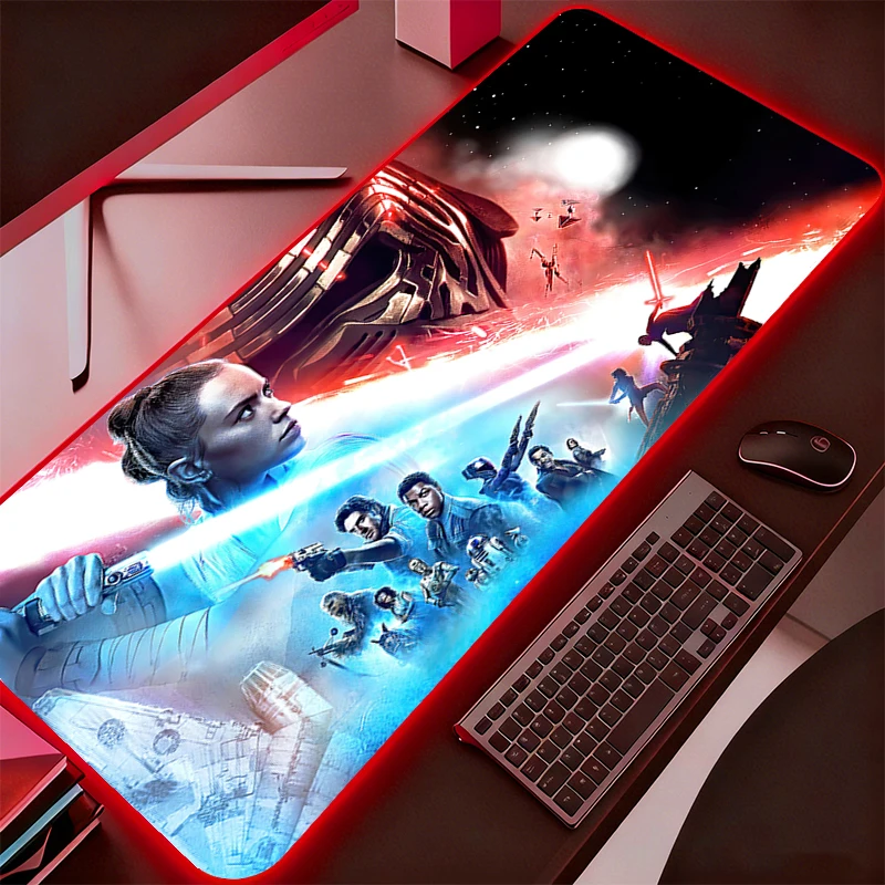 LED Mouse Pad Star Wars Anime Gaming Accessories RGB Mousepad Gamer PC Computer Keyboard Desk Mat Backlight Durable
LED Mouse Pad Star Wars Anime Gaming Accessories RGB Mousepad Gamer PC Computer Keyboard Desk Mat Backlight Durable