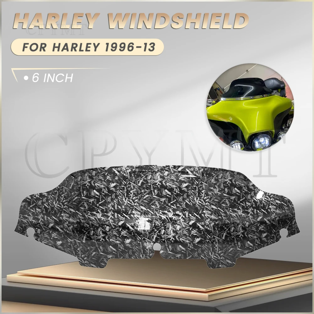 6"water ripple Forged pattern style Motorcycle Windshield Fit For Harley Touring Electra Street Glide FLHX Bike 1996-2013
6"water ripple Forged pattern style Motorcycle Windshield Fit For Harley Touring Electra Street Glide FLHX Bike 1996-2013