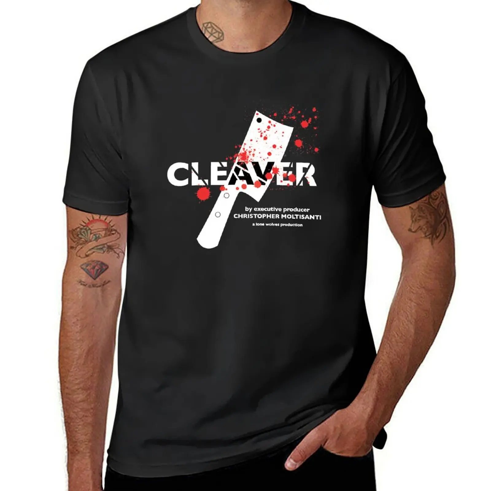 The Sopranos presents "Cleaver" Essential T-Shirt heavyweights oversized cute tops boys animal print fitted t shirts for men
The Sopranos presents "Cleaver" Essential T-Shirt heavyweights oversized cute tops boys animal print fitted t shirts for men