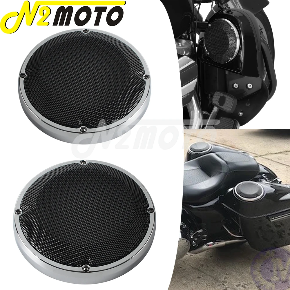 For Harley Touring FLHR FLHT FLHX FLTR FLHTCUTG 83-20 6.5" Lower Leg Vented Fairing Round Speaker Saddlebag Speaker Grill Cover
For Harley Touring FLHR FLHT FLHX FLTR FLHTCUTG 83-20 6.5" Lower Leg Vented Fairing Round Speaker Saddlebag Speaker Grill Cover