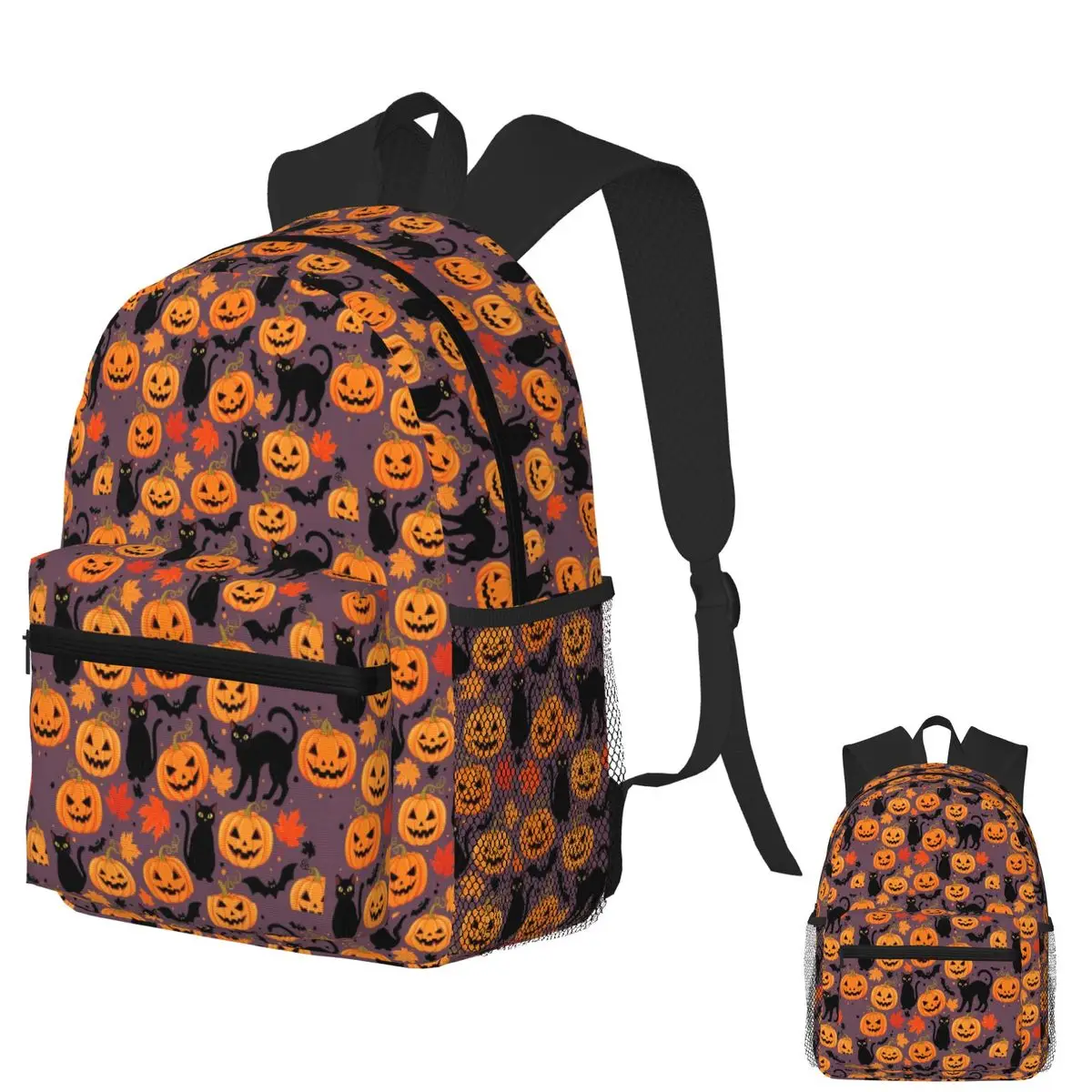Halloween Seamless Pattern Pumpkins And Black Cats Student Backpack School Bag Hiking Travel Daypack Bookbag Shoulder Bags
Halloween Seamless Pattern Pumpkins And Black Cats Student Backpack School Bag Hiking Travel Daypack Bookbag Shoulder Bags