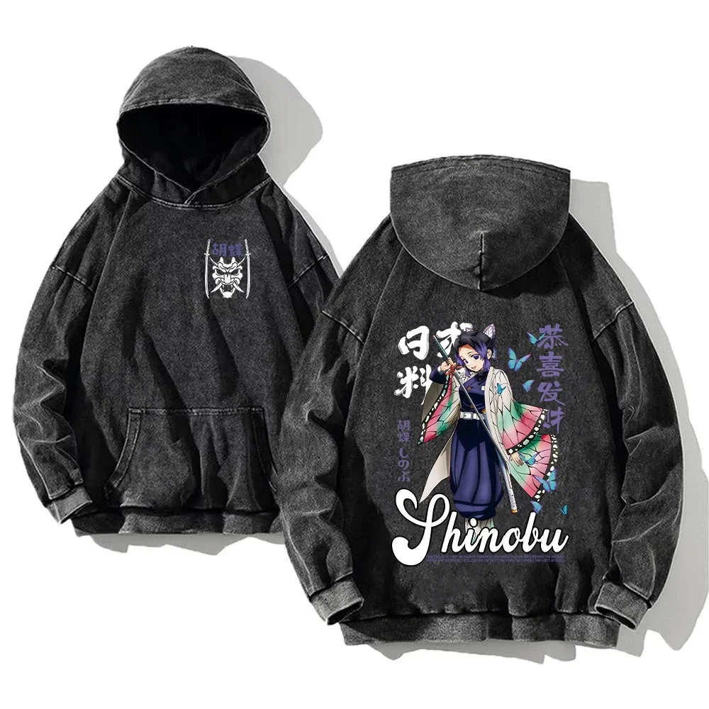 New Autumn Oversized Vintage Washed Hooded Demon Slayer Anime Graphic Print Y2k Clothes Hoodies Long Sleeve Top Cotton Men Women
New Autumn Oversized Vintage Washed Hooded Demon Slayer Anime Graphic Print Y2k Clothes Hoodies Long Sleeve Top Cotton Men Women