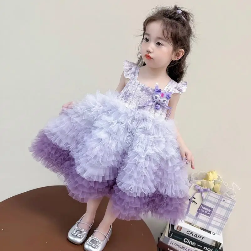 Girls Summer New Sleeve Lolita Dress Girls Vest Mesh Princess Dress Children's Sweet Party Dress Tutu Skirt Cake T-Shirt Cute
Girls Summer New Sleeve Lolita Dress Girls Vest Mesh Princess Dress Children's Sweet Party Dress Tutu Skirt Cake T-Shirt Cute