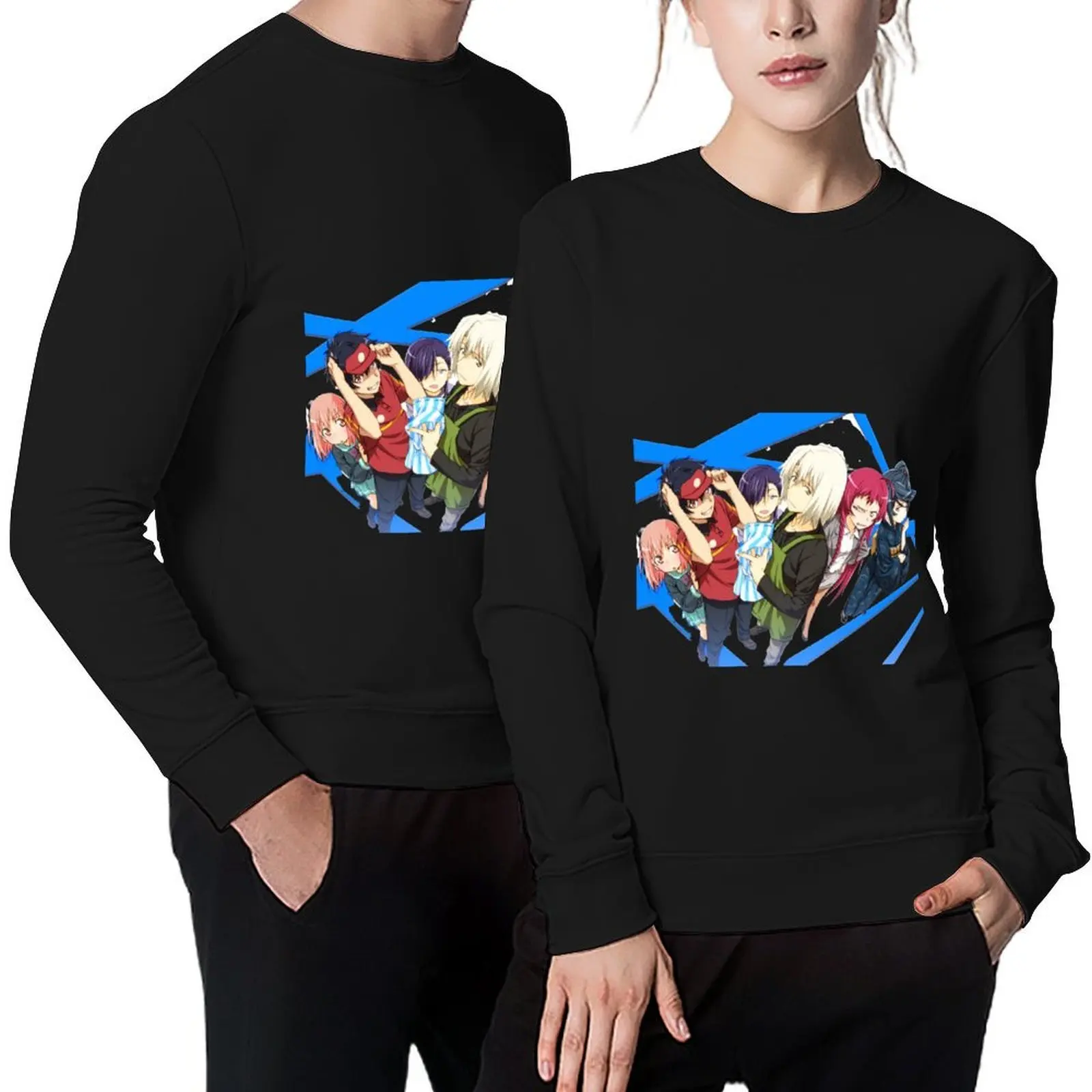 The Devil Is a Part-Timer Pullover winter clothes korean clothes men clothes korean style sweatshirts men
The Devil Is a Part-Timer Pullover winter clothes korean clothes men clothes korean style sweatshirts men
