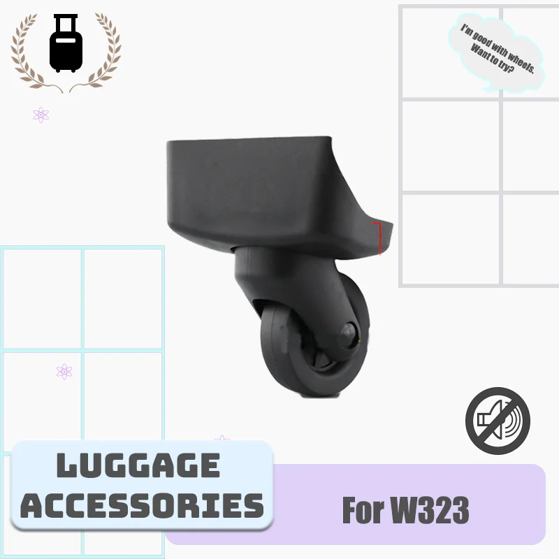 For W323 Universal Replacement Luggage Wheels - Heavy-Duty Durable 360-Degree Swivel Casters Easy Installation
For W323 Universal Replacement Luggage Wheels - Heavy-Duty Durable 360-Degree Swivel Casters Easy Installation