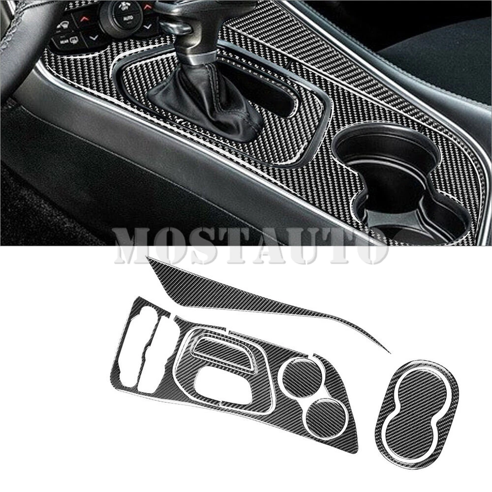 For Dodge Challenger Soft Carbon Fiber Interior Center Console Gear Shift Box Water Cup Holder Panel Cover Trim 2015-2021 9pcs
For Dodge Challenger Soft Carbon Fiber Interior Center Console Gear Shift Box Water Cup Holder Panel Cover Trim 2015-2021 9pcs