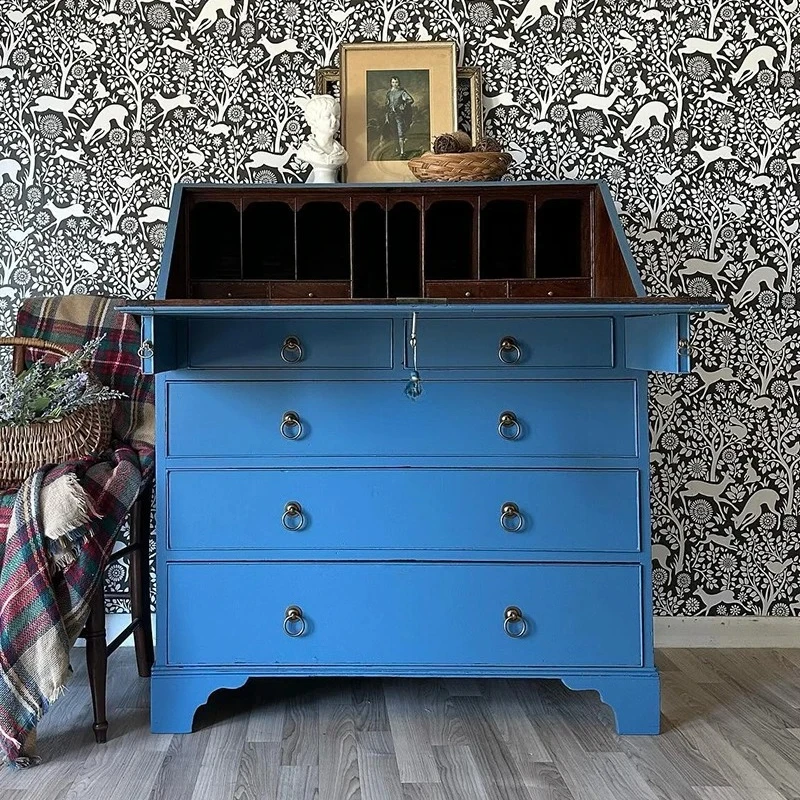 American blue solid wood chest, bedroom chest, dresser, integrated storage cabinet, wall storage cabinet, bedside cabinet
American blue solid wood chest, bedroom chest, dresser, integrated storage cabinet, wall storage cabinet, bedside cabinet