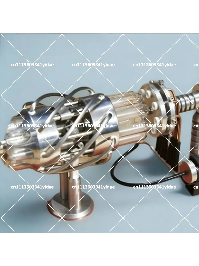 Burn Fuel 16-Cylinder Swashplate Stirling Engine Model, Light-Up Tabletop Ornament Gift
Burn Fuel 16-Cylinder Swashplate Stirling Engine Model, Light-Up Tabletop Ornament Gift
