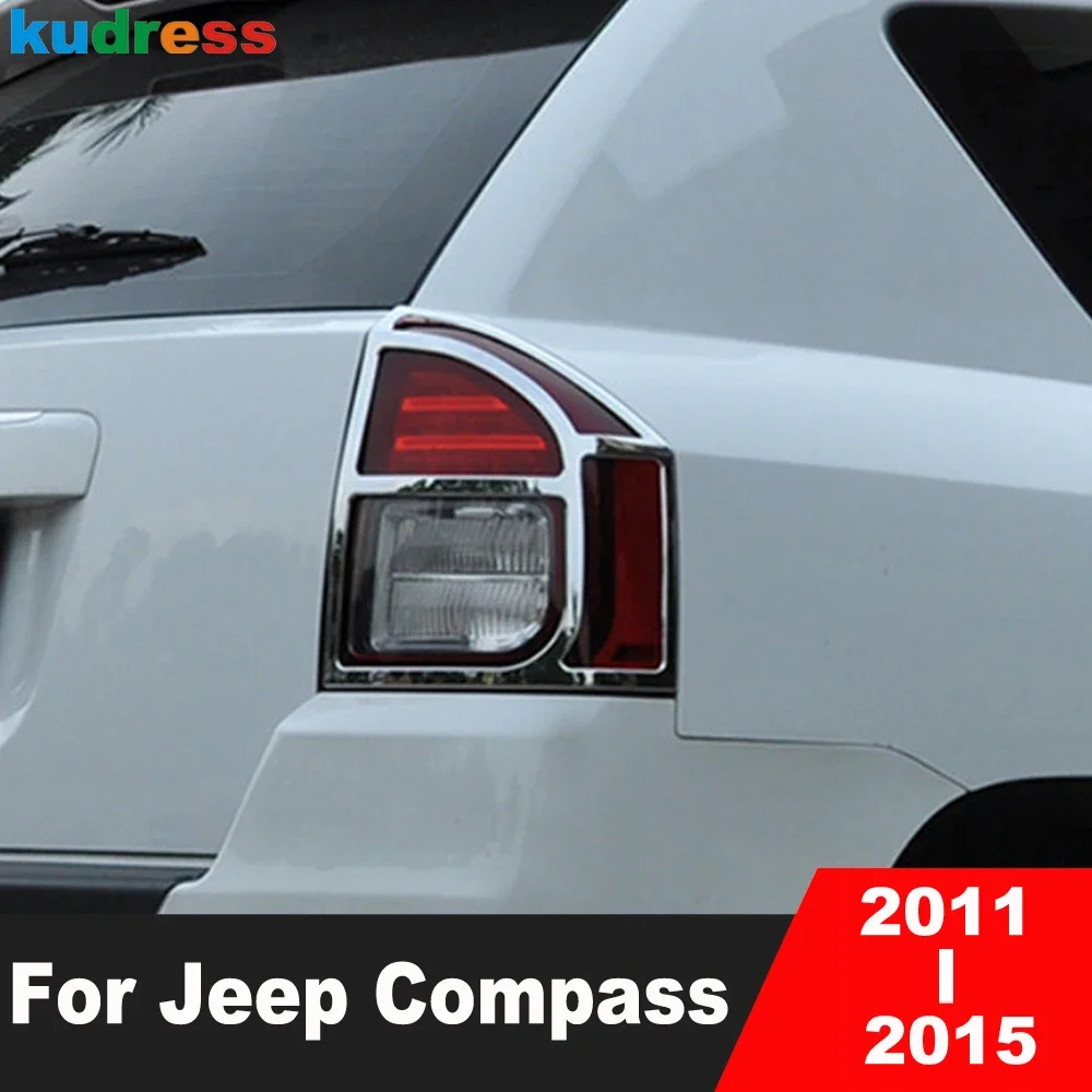 Автомобильные аксессуары для Jeep Compass 2011 2012 2013 2014 2015, хромированная крышка заднего фонаря из АБС-пластика, накладка на рамку заднего фонаря
Автомобильные аксессуары для Jeep Compass 2011 2012 2013 2014 2015, хромированная крышка заднего фонаря из АБС-пластика, накладка на рамку заднего фонаря
