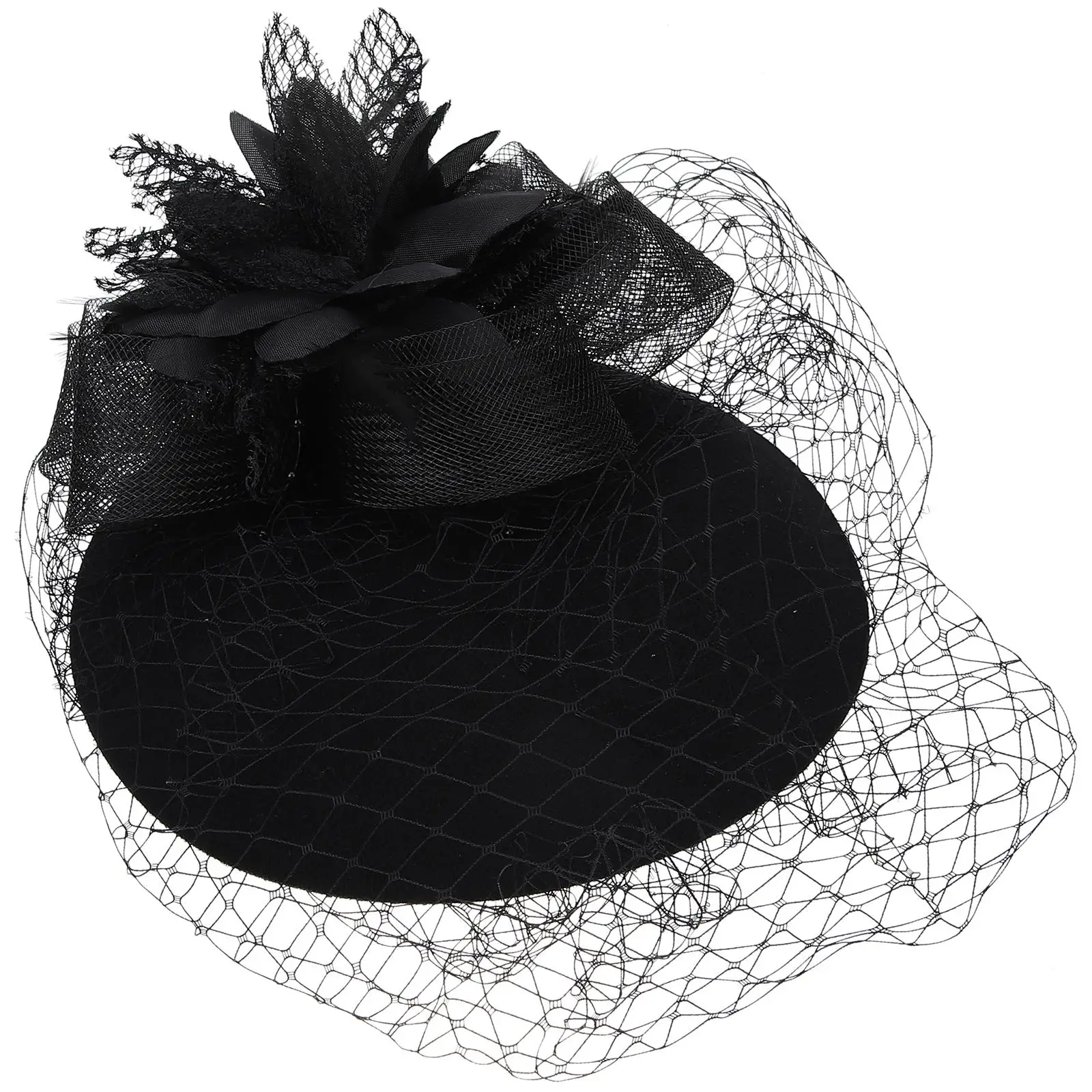 Veil Headb Women Fashion Fascinator Hat Hair Accessories Wedding Tea Party Bridal Pearl Black Cloth Lightweight Comfortable
Veil Headb Women Fashion Fascinator Hat Hair Accessories Wedding Tea Party Bridal Pearl Black Cloth Lightweight Comfortable