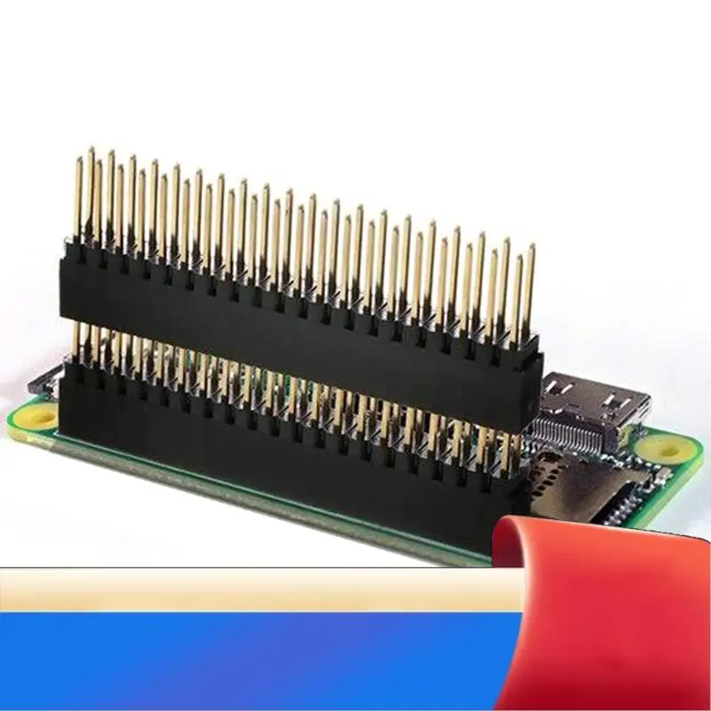 2 X 20(40 Pin) Stacking Header For Raspberry Pi A+/B+/Pi 2/Pi 3 Extra Tall Header (Pack Of 4)-X62A
2 X 20(40 Pin) Stacking Header For Raspberry Pi A+/B+/Pi 2/Pi 3 Extra Tall Header (Pack Of 4)-X62A