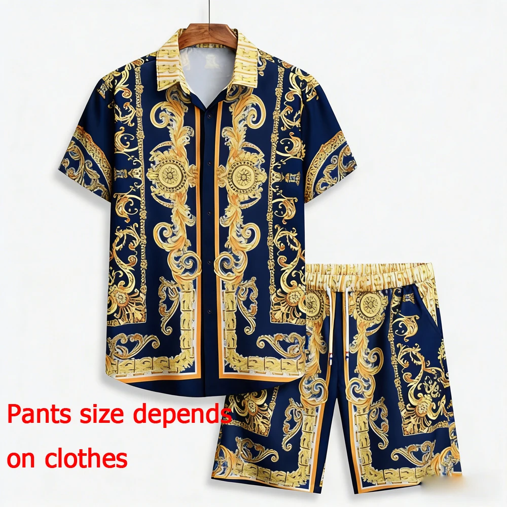 Men's new summer shorts suit European pattern 3D printed shirt shorts Hawaiian vacation design men's clothes fast shipping
Men's new summer shorts suit European pattern 3D printed shirt shorts Hawaiian vacation design men's clothes fast shipping