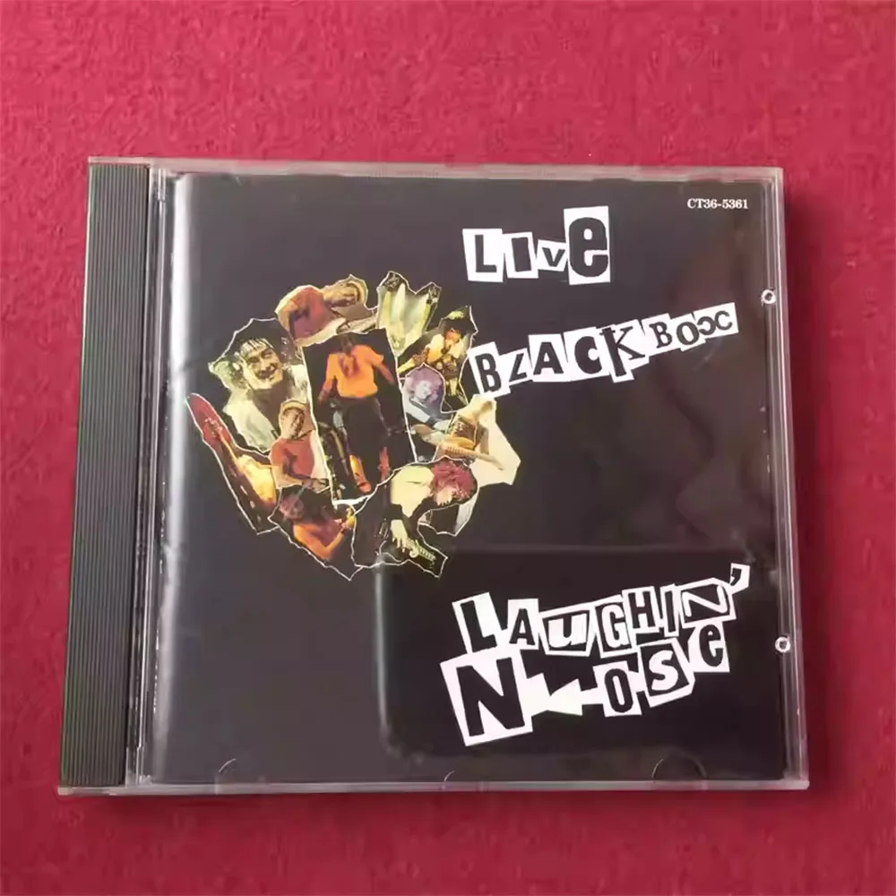 CD ' Live Black Booc 'Is A Live Album By Japanese Rock Band Laughin' Nose, A Pioneering Group in Japan's 1980s-90s Punk/skate
CD ' Live Black Booc 'Is A Live Album By Japanese Rock Band Laughin' Nose, A Pioneering Group in Japan's 1980s-90s Punk/skate
