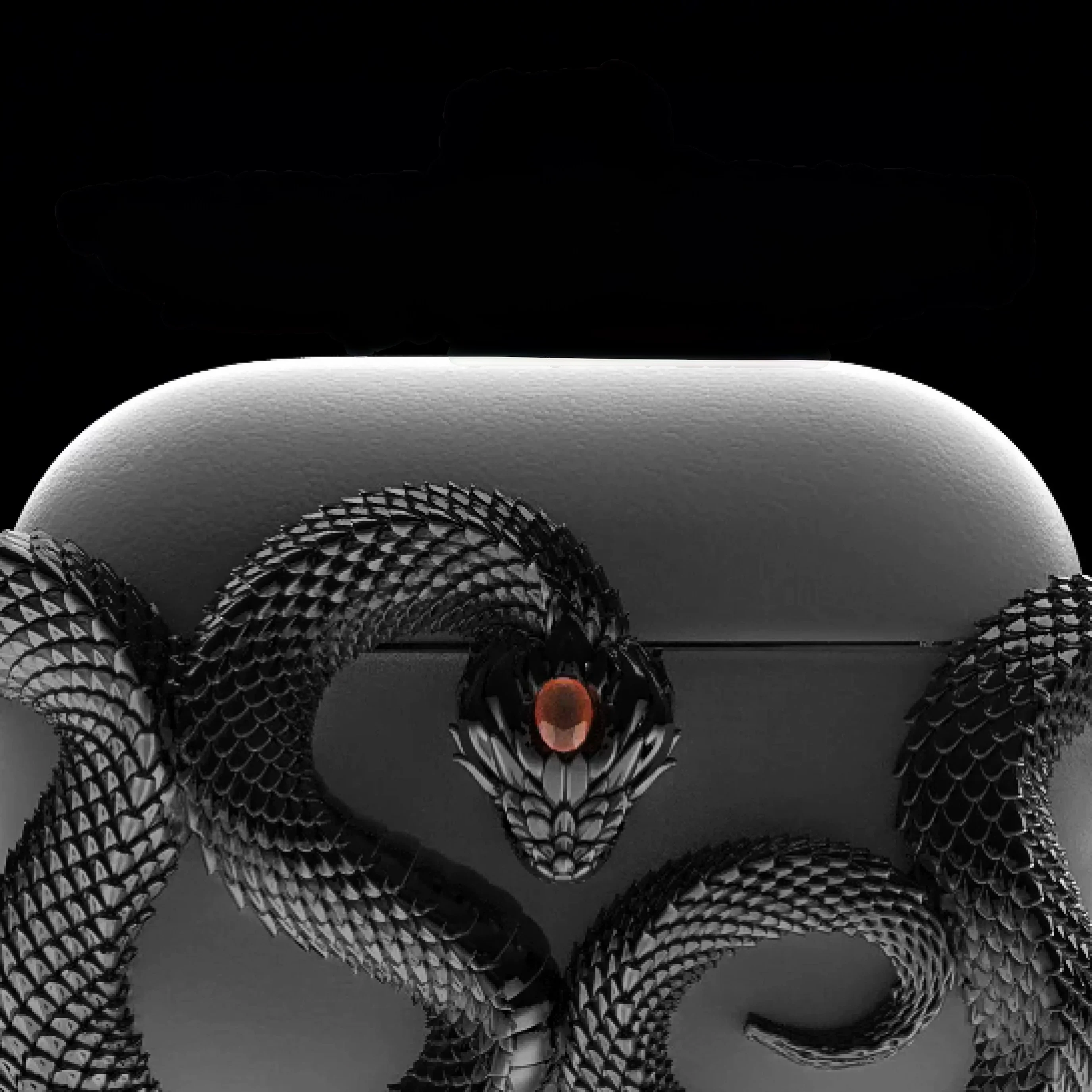 XKSU genuine Viper headphones case, hand-polished high-quality metal, suitable for AirPods
XKSU genuine Viper headphones case, hand-polished high-quality metal, suitable for AirPods