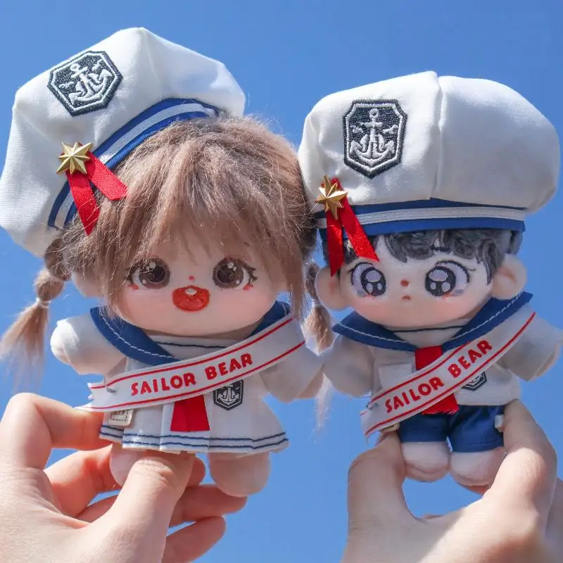 Одежда для хлопковых кукол 10 см: морской костюм, матросский костюм, милая униформа для Labubu 17 см V1 V2 V3
Одежда для хлопковых кукол 10 см: морской костюм, матросский костюм, милая униформа для Labubu 17 см V1 V2 V3