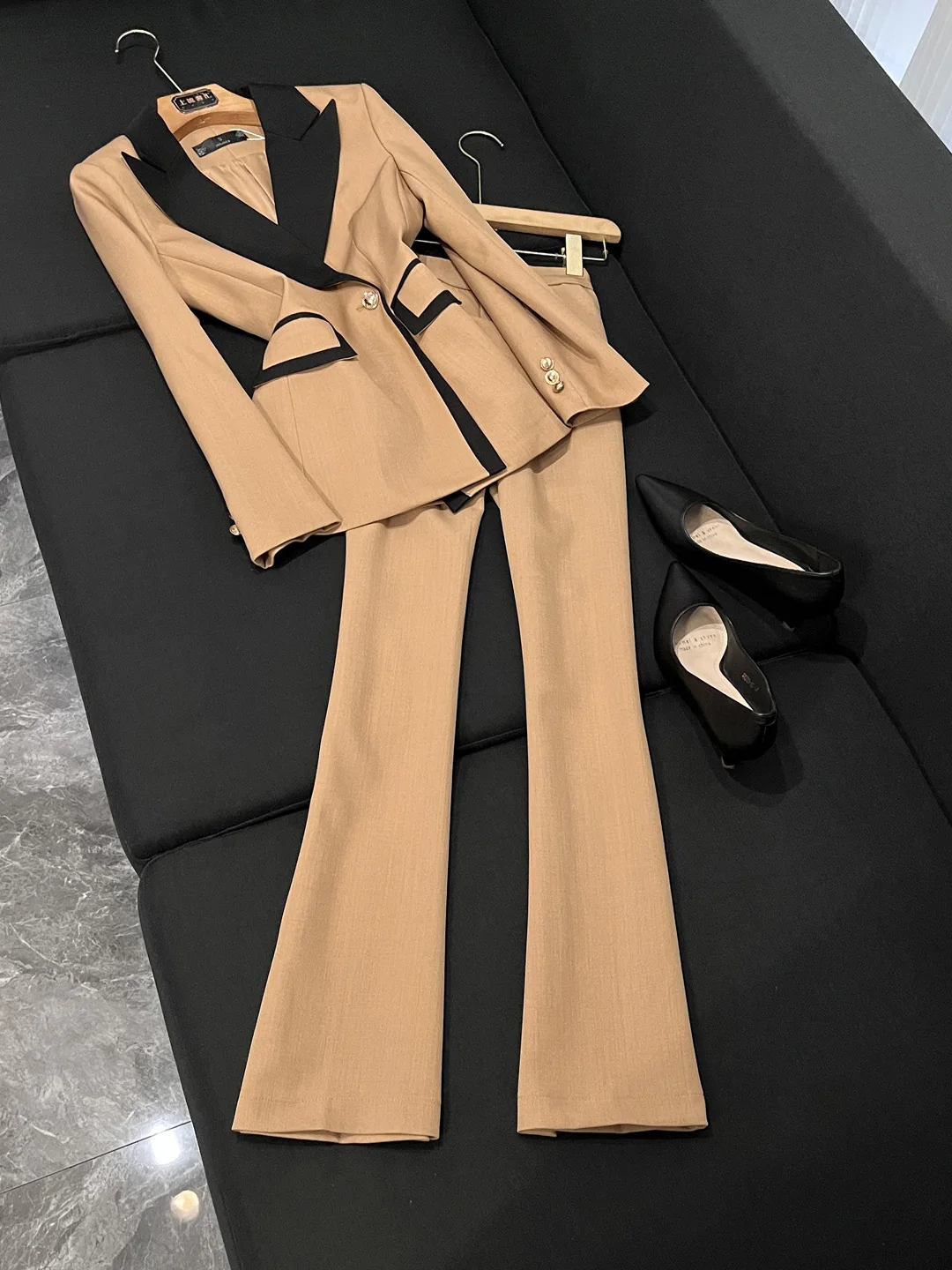 Ele Women's Suit Set Workwear Sle Autumn New Arrival OK570 Long Sve 3D Effect Tailored Fit Busin Casual Faion
Ele Women's Suit Set Workwear Sle Autumn New Arrival OK570 Long Sve 3D Effect Tailored Fit Busin Casual Faion