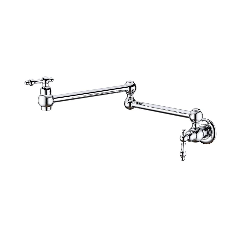 Wall Mount Foldable Kitchen Pot Filler Faucet
Wall Mount Foldable Kitchen Pot Filler Faucet