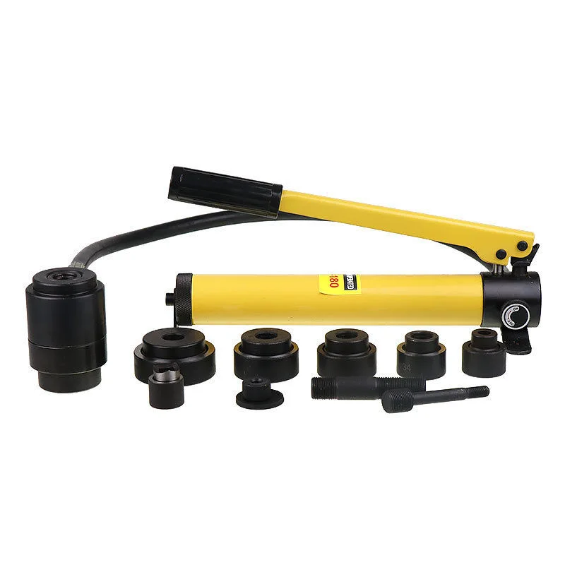 NEW NEW Stainless steel hydraulic hole opener pull hole thin iron plate manual hole opener aluminum plate punching machine
NEW NEW Stainless steel hydraulic hole opener pull hole thin iron plate manual hole opener aluminum plate punching machine