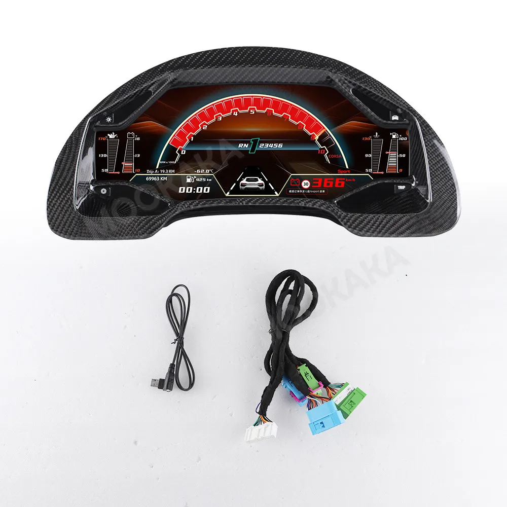 Car Digital Cluster For Lamborghini Gallardo 2003-2013 LCD Instrument Panel Dashboard Odometer Auto Speedometer Virtual Cockpit
Car Digital Cluster For Lamborghini Gallardo 2003-2013 LCD Instrument Panel Dashboard Odometer Auto Speedometer Virtual Cockpit