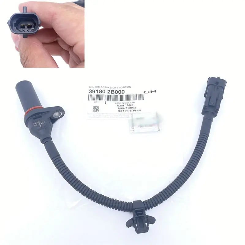 Original Crankshaft Position Sensor For Hyundai Tucson Veloster Elantra KIA Soul RIO Cerato 1.4L 1.6L1.8L 391802B000 39180-2B000
Original Crankshaft Position Sensor For Hyundai Tucson Veloster Elantra KIA Soul RIO Cerato 1.4L 1.6L1.8L 391802B000 39180-2B000