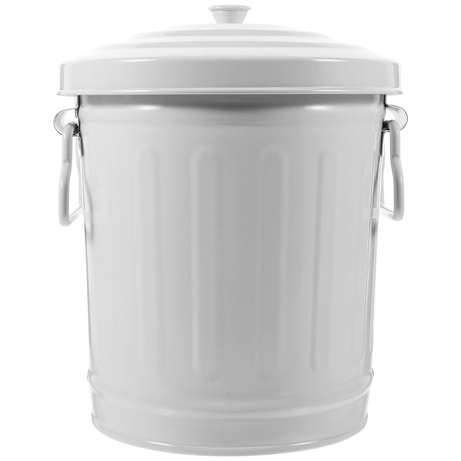 Office Pen Holder Storage Bucket Thick Metal Box with Lid Small Wastebasket Garbage Can Desk Trash Dustbin Pen Pencil Stationery
Office Pen Holder Storage Bucket Thick Metal Box with Lid Small Wastebasket Garbage Can Desk Trash Dustbin Pen Pencil Stationery
