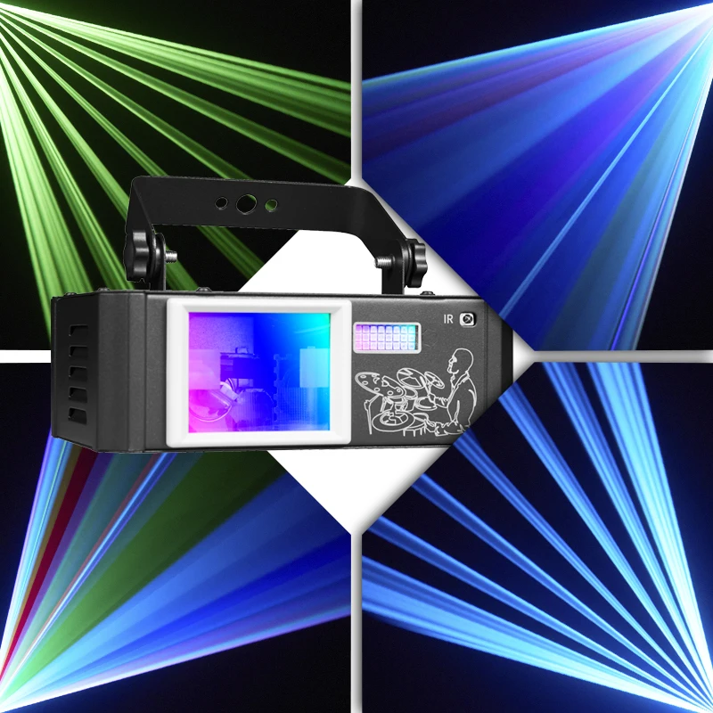 3D party light Disco DJ laser light 5-in-1 effect stroboscopic light Sound activation DMX with remote control ambient light
3D party light Disco DJ laser light 5-in-1 effect stroboscopic light Sound activation DMX with remote control ambient light