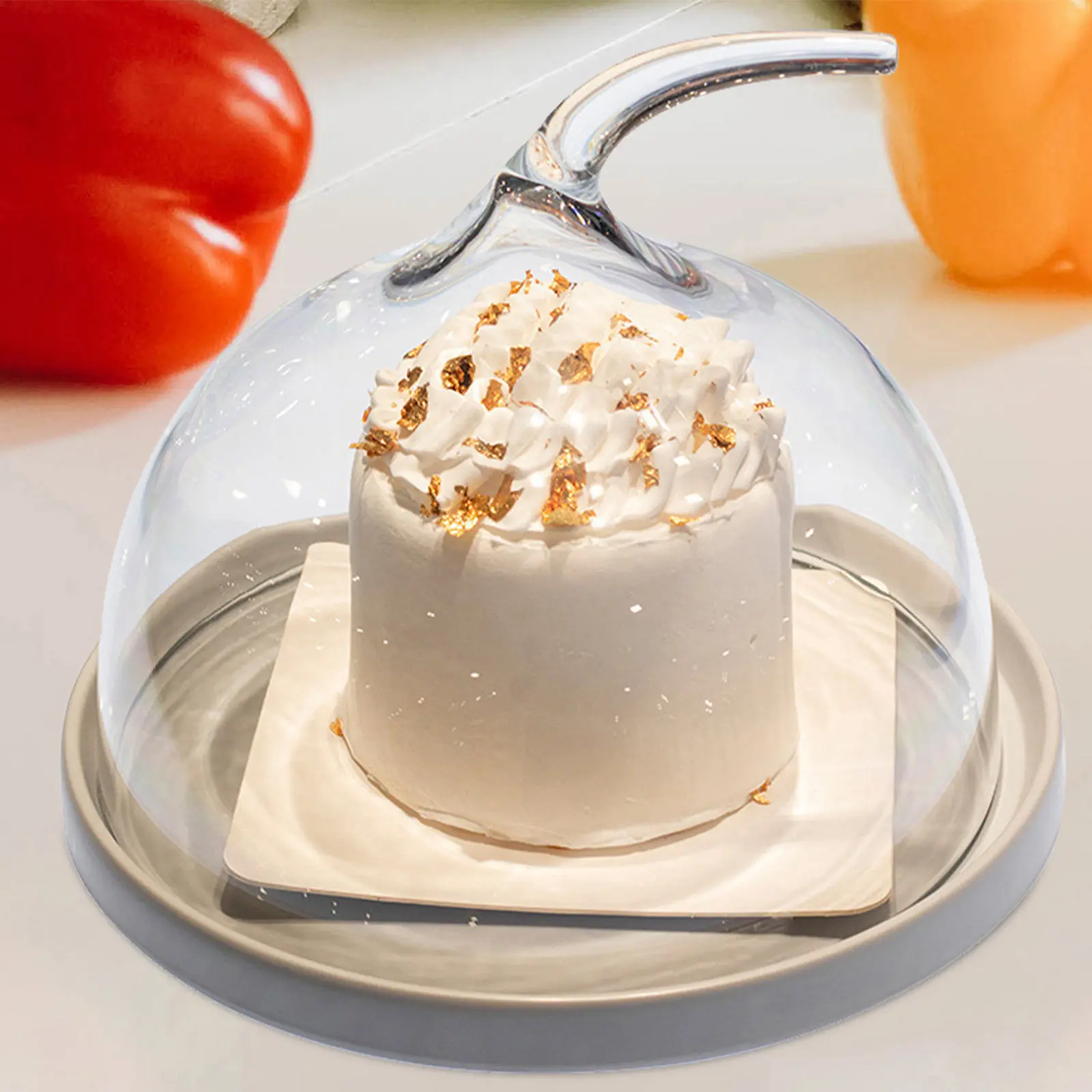 Защитный акриловый колпак для торта от пыли, толстый прозрачный, для декора вечеринок, акриловая крышка для десертов, кухонный инструмент
Защитный акриловый колпак для торта от пыли, толстый прозрачный, для декора вечеринок, акриловая крышка для десертов, кухонный инструмент