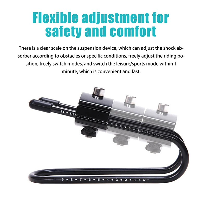 New For Mountain Road Bike Shocks Mount Alloy Spring Steel Shock Absorber Comfort Cycling Parts Bicycle Suspension Device
New For Mountain Road Bike Shocks Mount Alloy Spring Steel Shock Absorber Comfort Cycling Parts Bicycle Suspension Device