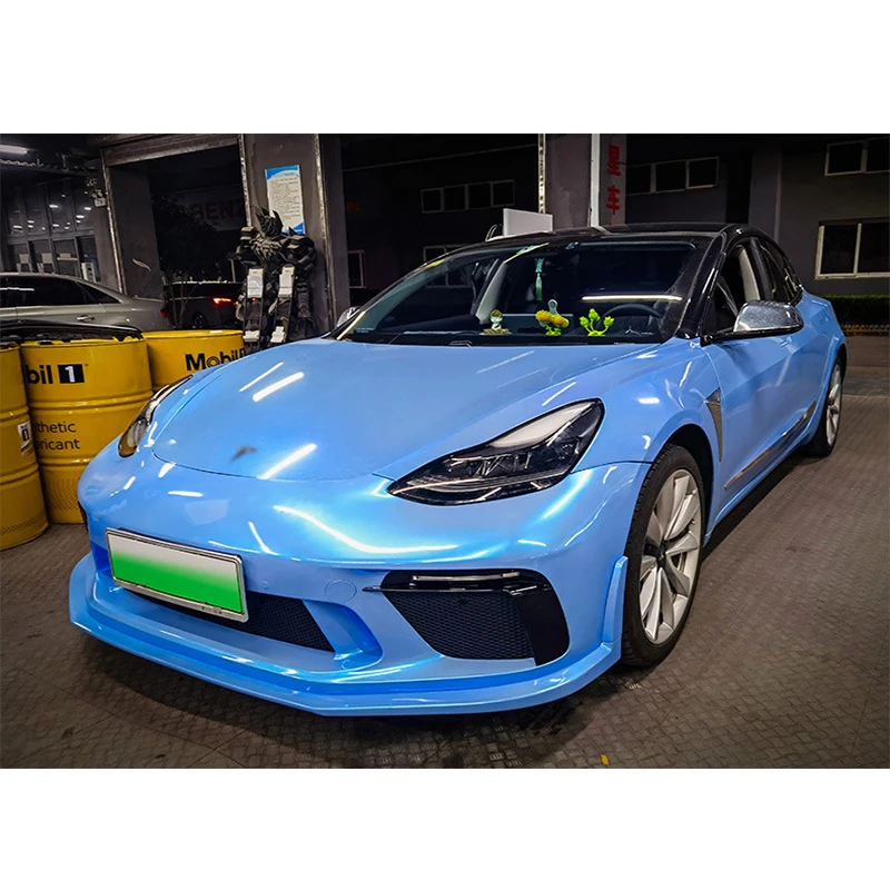Car Modification High Quality PP Material Body Kit Suitable For Tesla Model 3 Upgrade GT3 Style Front Bumper
Car Modification High Quality PP Material Body Kit Suitable For Tesla Model 3 Upgrade GT3 Style Front Bumper