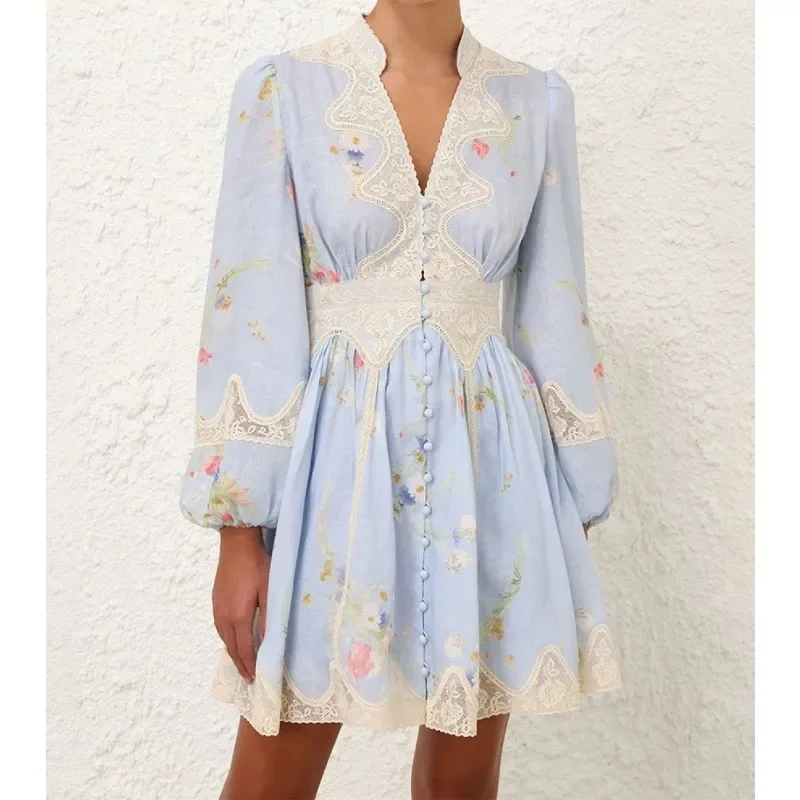 2024 New Collection Silk Linen White Paisley Print Vintage Short Sleeve Belted A-line Beige Women Mini Dress
2024 New Collection Silk Linen White Paisley Print Vintage Short Sleeve Belted A-line Beige Women Mini Dress