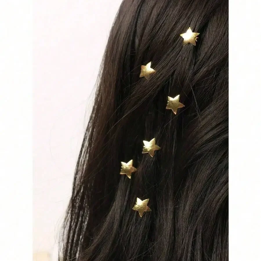 Star Shaped Metal Hair Clips For Women Elegant Y2k Style Hairpins Decorative Hair Styling Accessories
Star Shaped Metal Hair Clips For Women Elegant Y2k Style Hairpins Decorative Hair Styling Accessories