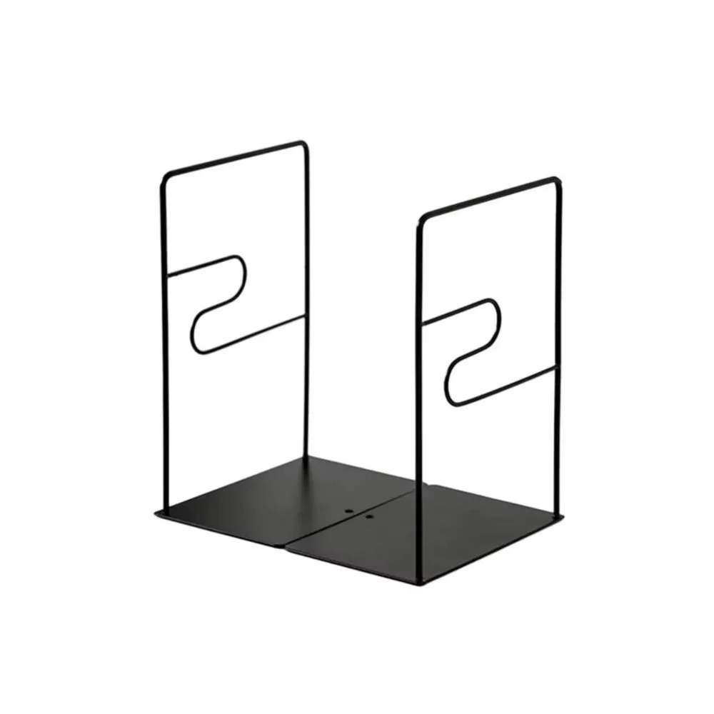 Modern Hollow Metal Bookends Sturdy Anti-slip Document Holder Reusable Large Capacity Simple Book Stand Classroom
Modern Hollow Metal Bookends Sturdy Anti-slip Document Holder Reusable Large Capacity Simple Book Stand Classroom