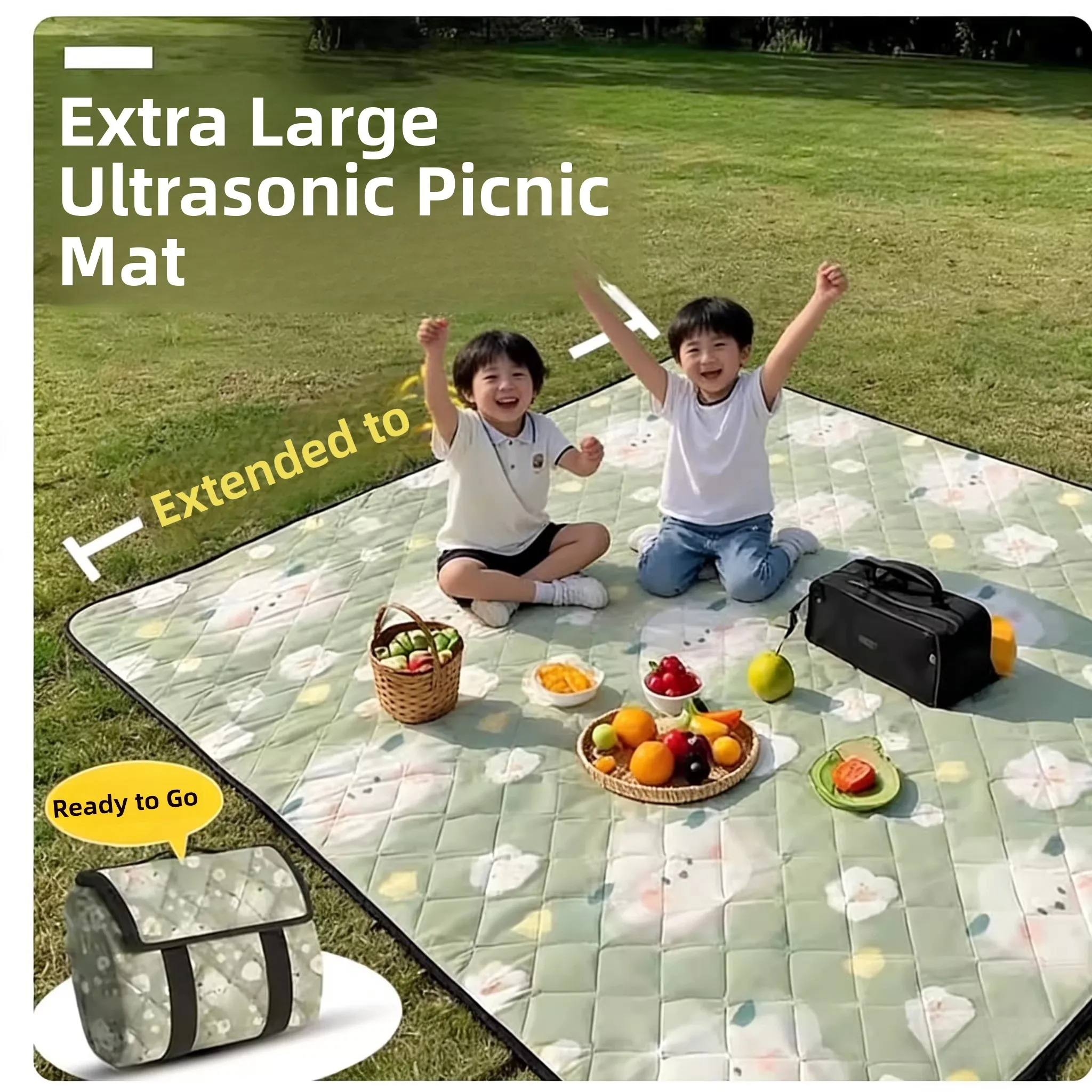 Portable Thickened Picnic Mat Outdoor Camping Beach Mat Ultrasonic Anti-Moisture Ground Pad Extra Large 3 Meters Mat Pad
Portable Thickened Picnic Mat Outdoor Camping Beach Mat Ultrasonic Anti-Moisture Ground Pad Extra Large 3 Meters Mat Pad
