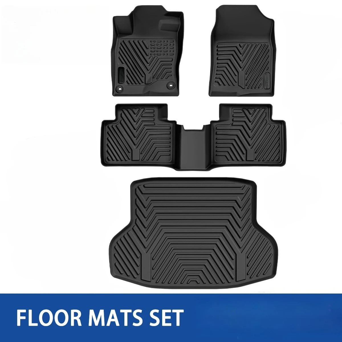 Коврики в салон и багажник из TPE для Honda Civic Sedan 2016-2021, всепогодные
Коврики в салон и багажник из TPE для Honda Civic Sedan 2016-2021, всепогодные