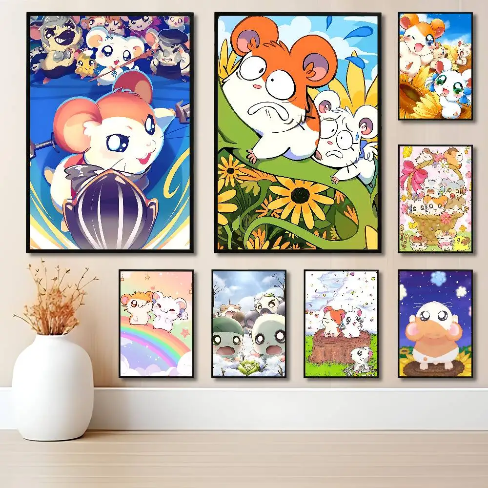 H-Hamtaros Cute Hamster Poster Fancy Wall Sticker for Living room bar retro decorative painting room
H-Hamtaros Cute Hamster Poster Fancy Wall Sticker for Living room bar retro decorative painting room