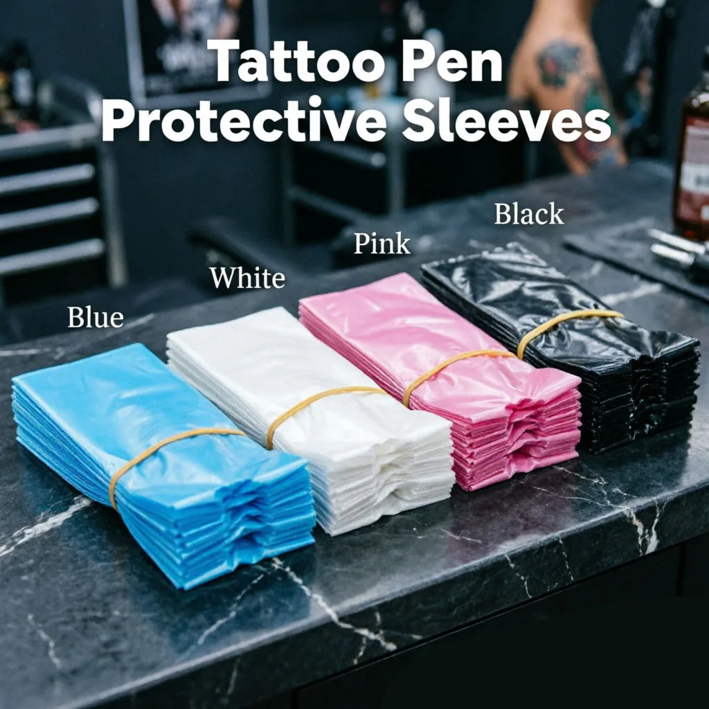 200pcs Tattoo Pen Protective Bag Used for Tattoo Machines Four Colors Plastic Protective Cover
200pcs Tattoo Pen Protective Bag Used for Tattoo Machines Four Colors Plastic Protective Cover