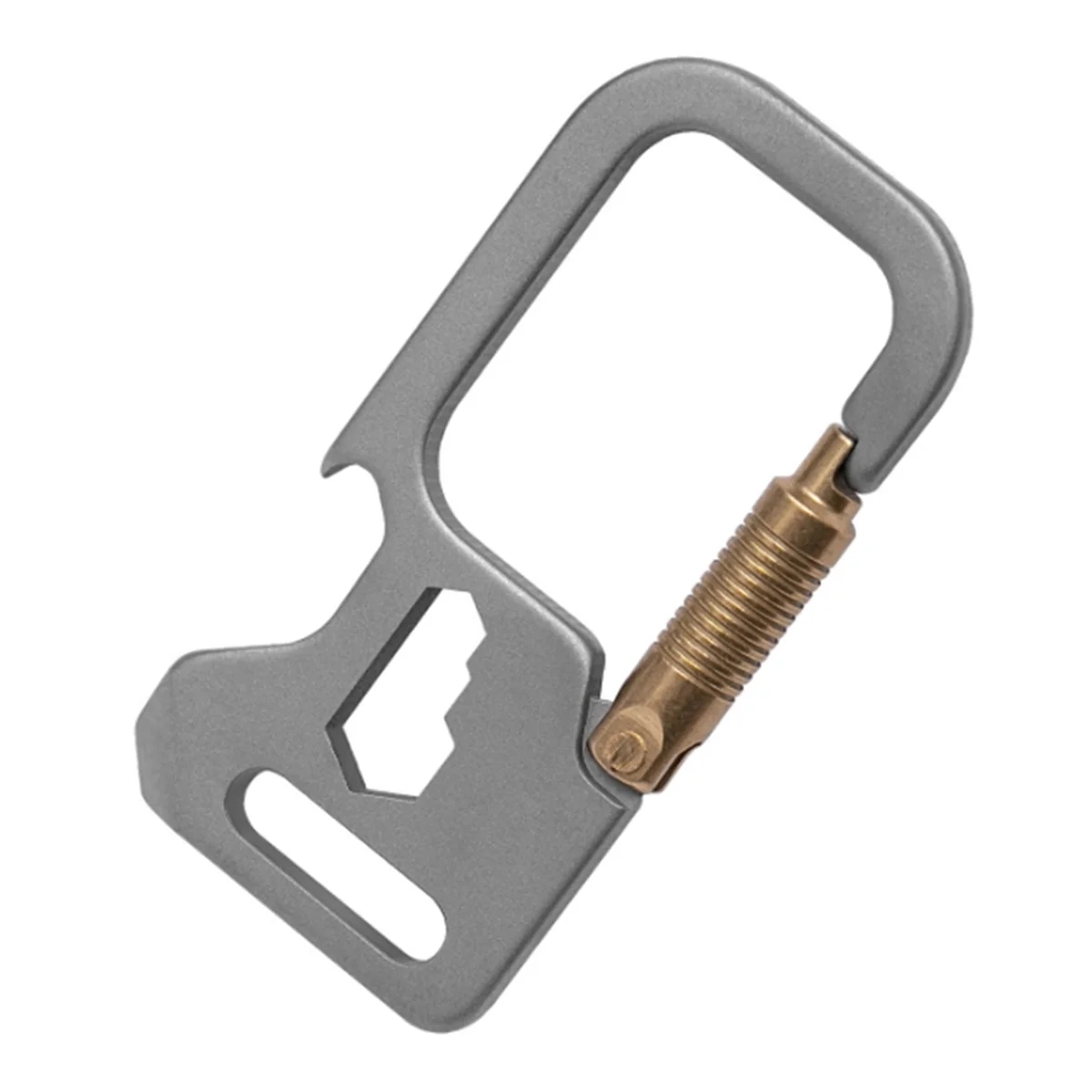 ABLG Titanium Alloy Keychain Car Key Holder Backpack Buckle Outdoor Carabiner Hook Clip Camping Hiking EDC Tools
ABLG Titanium Alloy Keychain Car Key Holder Backpack Buckle Outdoor Carabiner Hook Clip Camping Hiking EDC Tools