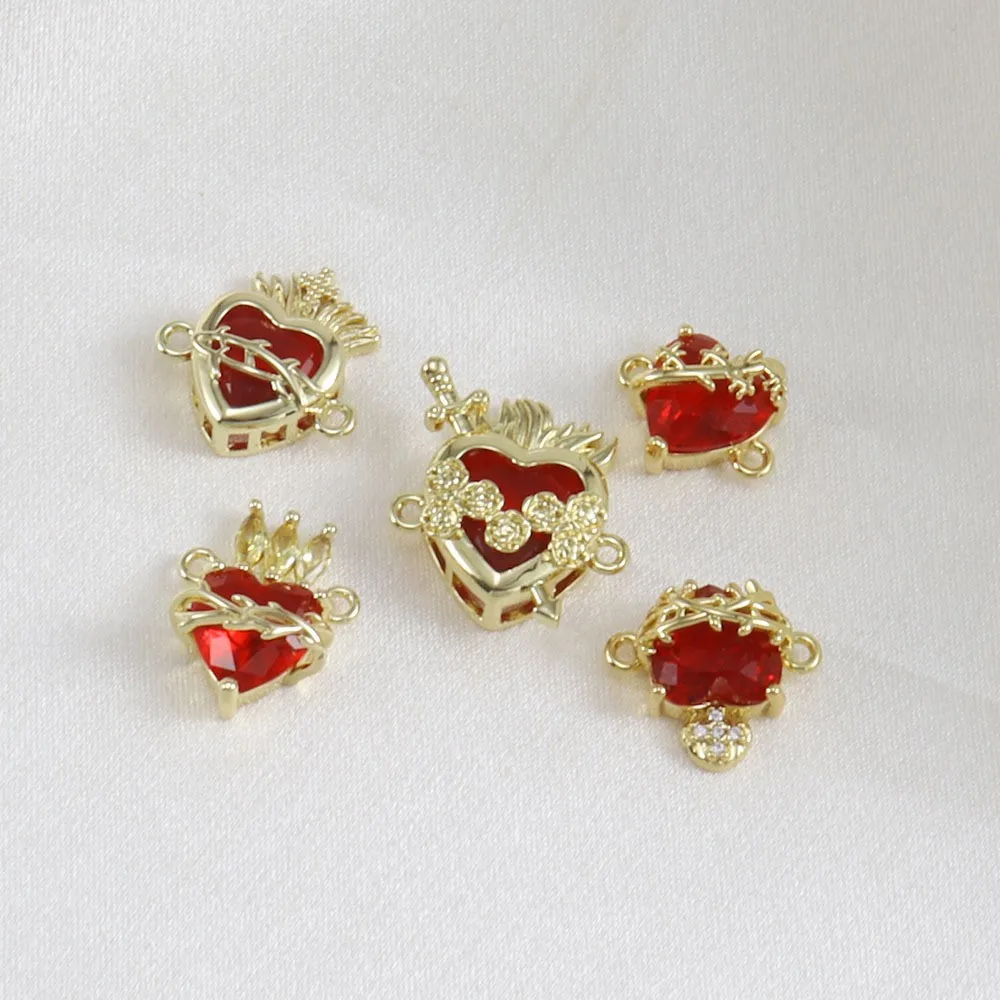 Комплект украшений Red Court: браслет, ожерелье и серьги из меди с микроинкрустацией цирконами. Универсальные, роскошные, модные ювелирные аксессуары.
Комплект украшений Red Court: браслет, ожерелье и серьги из меди с микроинкрустацией цирконами. Универсальные, роскошные, модные ювелирные аксессуары.