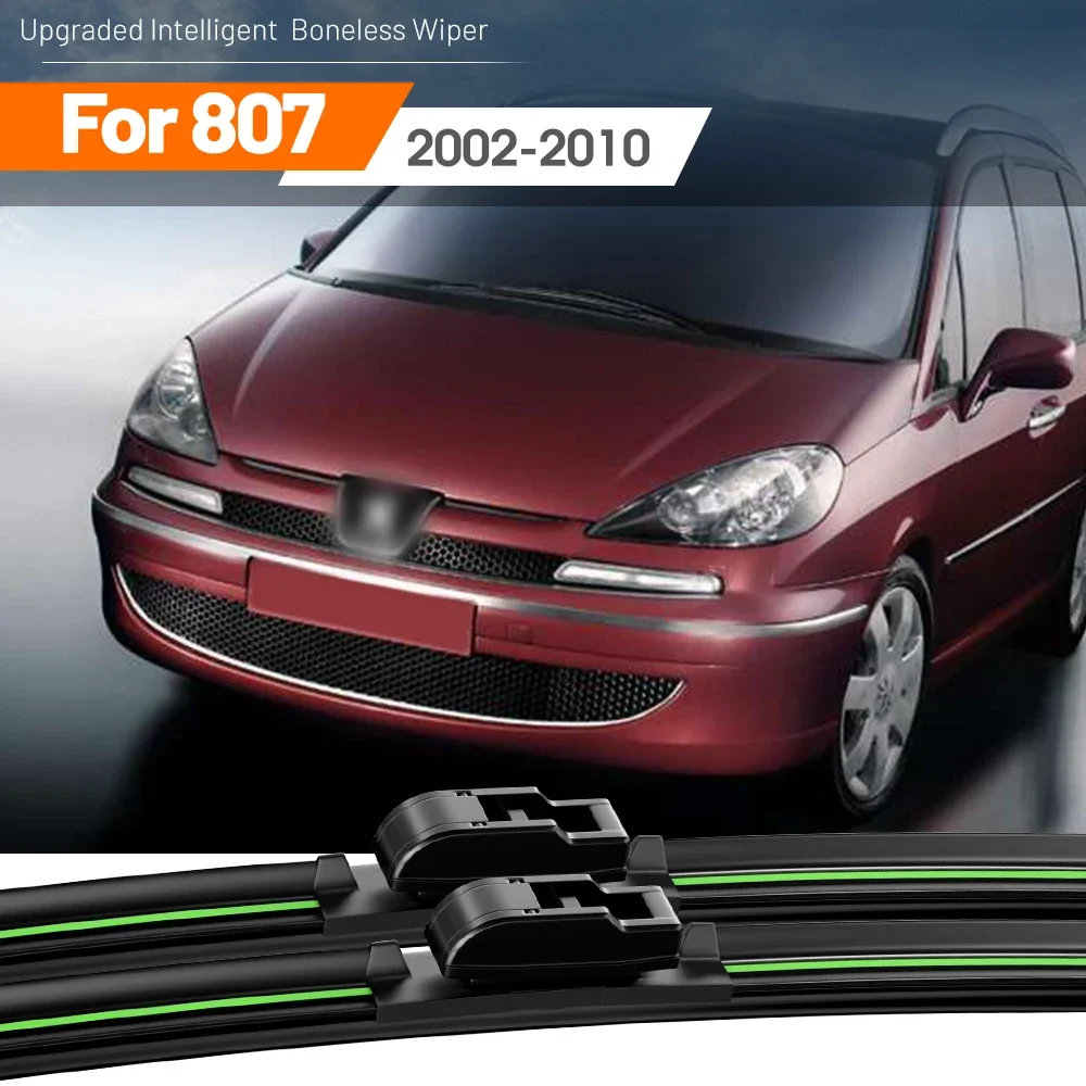 2pcs For Peugeot 807 2002-2010 Front Windshield Wiper Blades 2003 2004 2005 2006 2007 2008 2009 Windscreen Window Accessories
2pcs For Peugeot 807 2002-2010 Front Windshield Wiper Blades 2003 2004 2005 2006 2007 2008 2009 Windscreen Window Accessories