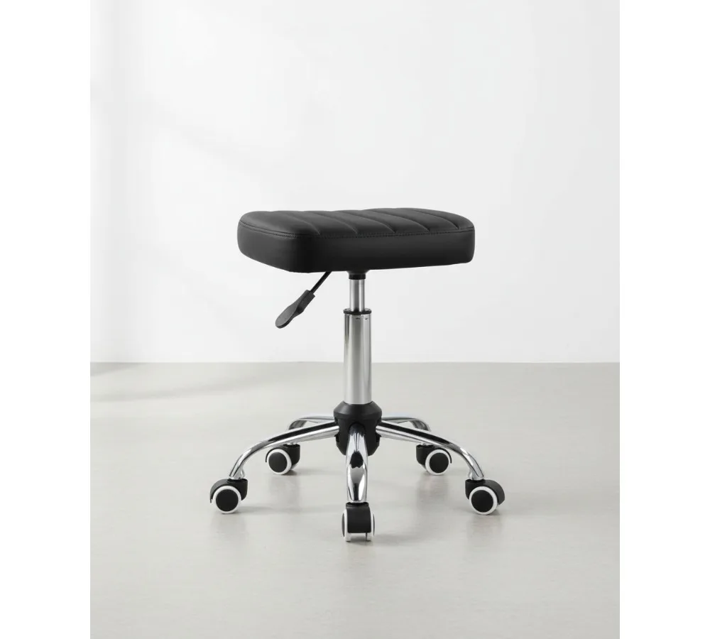 Минималистичный квадратный вращающийся табурет с колесиками, регулируемый по высоте стул на колесиках для работы, спа-салона, массажного магазина
Минималистичный квадратный вращающийся табурет с колесиками, регулируемый по высоте стул на колесиках для работы, спа-салона, массажного магазина