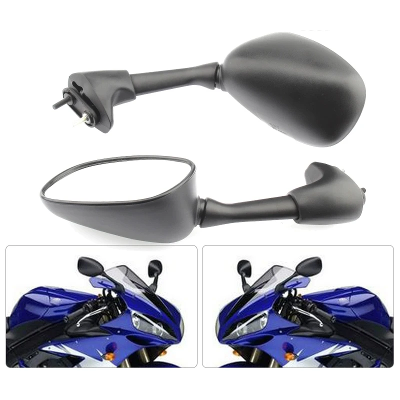 Motorcycle Rearview Mirrors for Yamaha YZF R1 R6 1998 - 2007 1999 2000 2001 2002 2003 2004 2005 2006 YZF-R1 YZFR1 YZF-R6 YZFR6
Motorcycle Rearview Mirrors for Yamaha YZF R1 R6 1998 - 2007 1999 2000 2001 2002 2003 2004 2005 2006 YZF-R1 YZFR1 YZF-R6 YZFR6