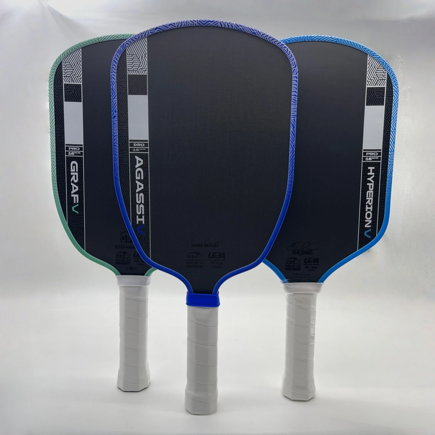 Agassi Pro V 16mm/14mm Honeycomb Portable Pickleball Paddle Large Sweet Spot GEN5 TorayT700 Raw Carbon Fiber Surface USAPA
Agassi Pro V 16mm/14mm Honeycomb Portable Pickleball Paddle Large Sweet Spot GEN5 TorayT700 Raw Carbon Fiber Surface USAPA