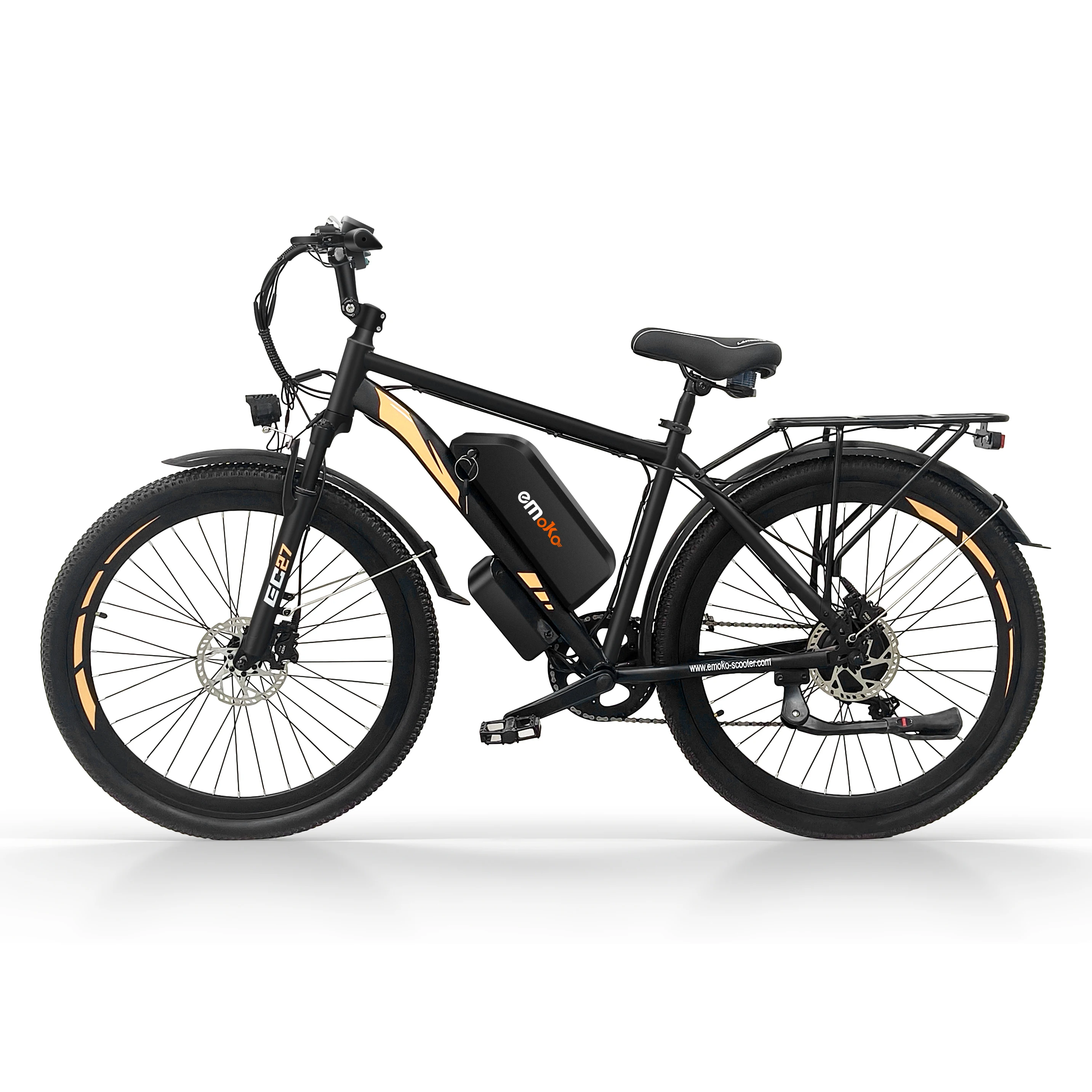 STLF Factory Direct Manufacturer EMOKO EC27 Single Dual Removeable Battery 27.5inch Long Range Electric Food Delivery Road Ebike
STLF Factory Direct Manufacturer EMOKO EC27 Single Dual Removeable Battery 27.5inch Long Range Electric Food Delivery Road Ebike