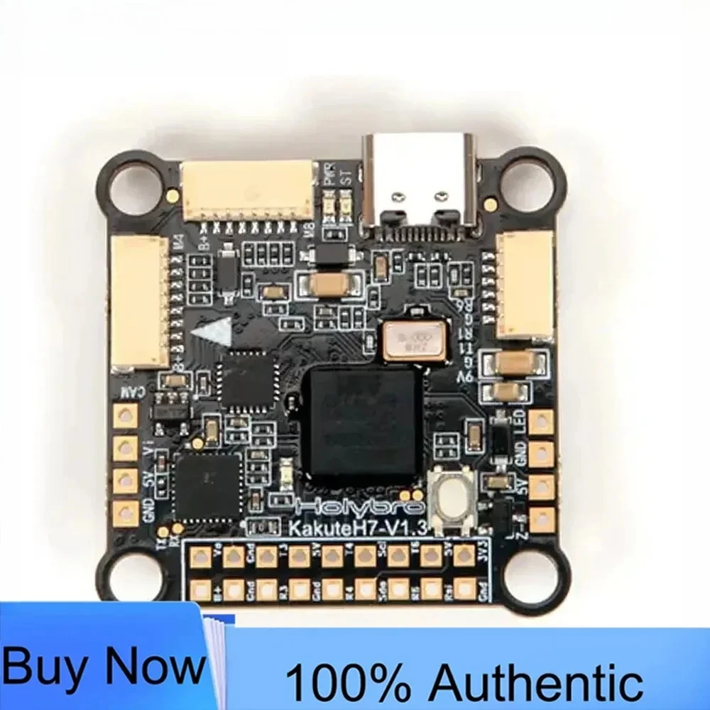 Holybro Kakute H7 V1.5 FC ICM-42688-P STM32H743 OSD Blackbox for RC FPV Quadcopter Accessories
Holybro Kakute H7 V1.5 FC ICM-42688-P STM32H743 OSD Blackbox for RC FPV Quadcopter Accessories