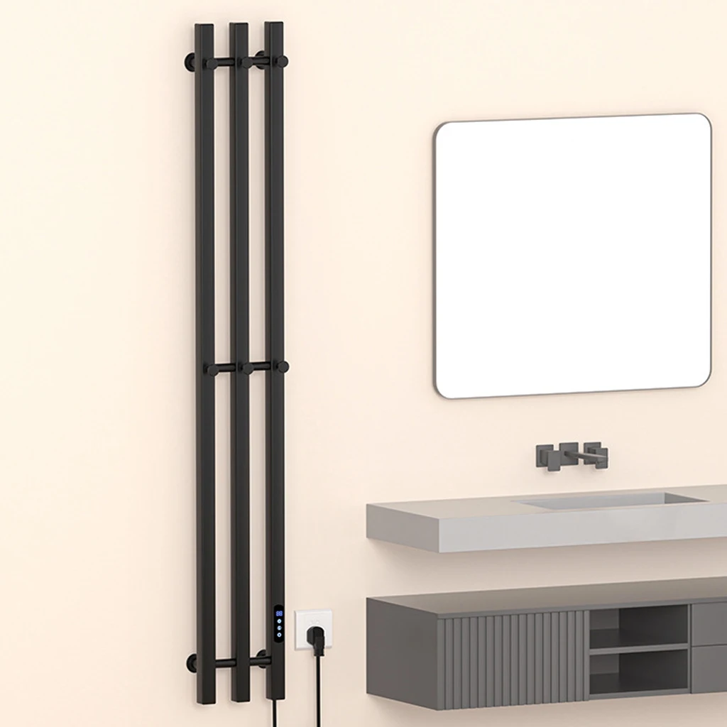 Hotel wall-mounted towel heater vertical heating towel rack stainless steel bathroom rack
Hotel wall-mounted towel heater vertical heating towel rack stainless steel bathroom rack