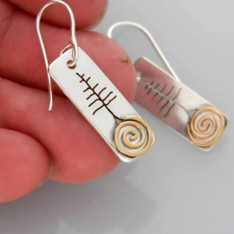 Vintage Boho Women Handmade Simple Square Tree Drop Silver Color Earrings Party Jewelry Gifts
Vintage Boho Women Handmade Simple Square Tree Drop Silver Color Earrings Party Jewelry Gifts