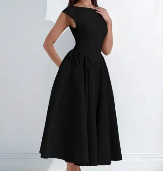Women Dress 2026 Summer Tailored Fashion Sexy Backless Waist Cinching Large Skirt A-Line Princess Dress Suitable for Party Dress
Women Dress 2026 Summer Tailored Fashion Sexy Backless Waist Cinching Large Skirt A-Line Princess Dress Suitable for Party Dress